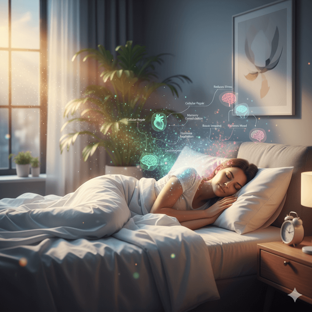 Deep sleep stages and their effects on physical and mental health